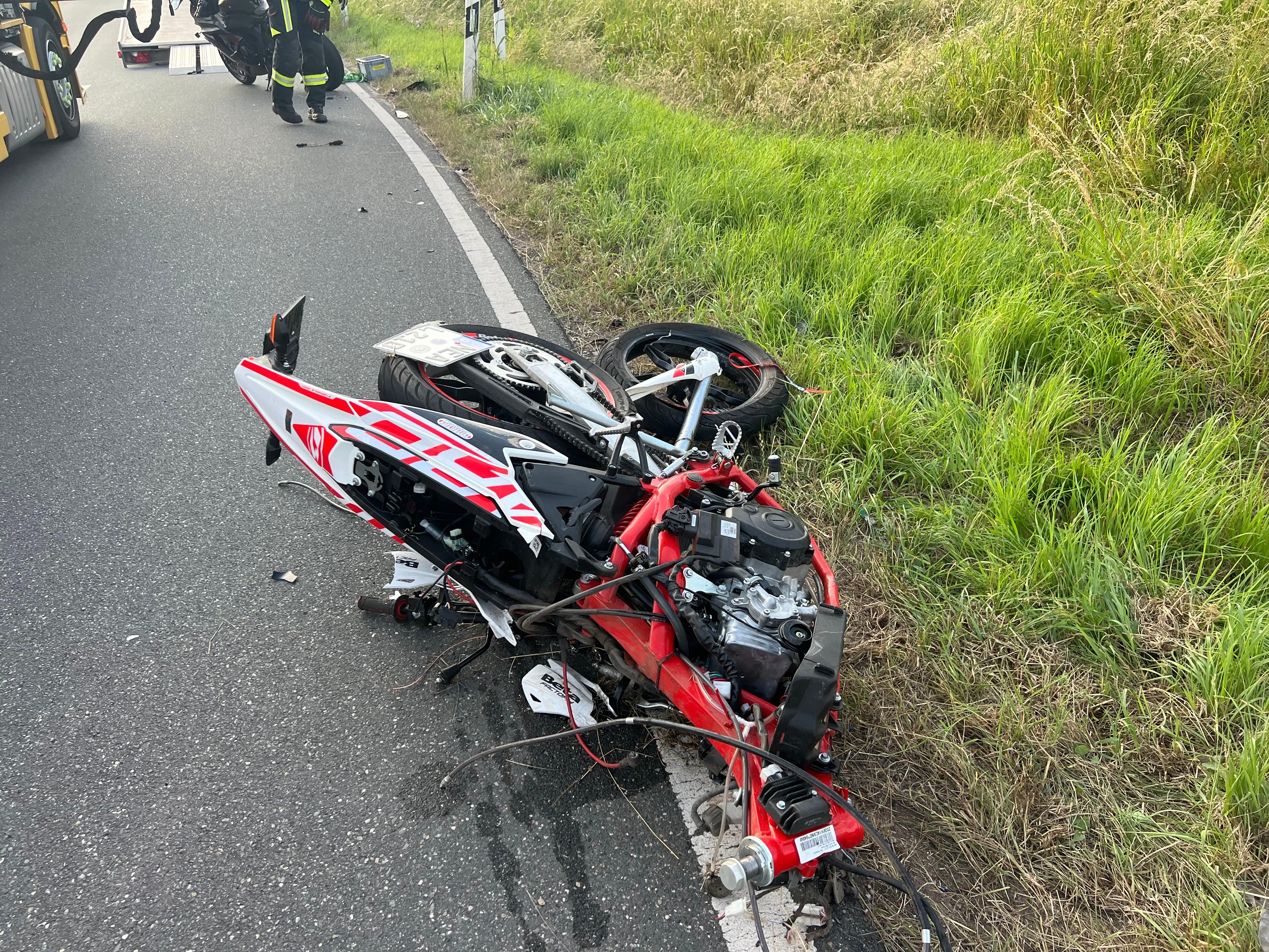 Tödlicher Motorradunfall bei Neustadt an der Aisch