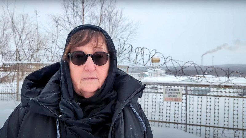 Ljudmila Nawalnaja, die Mutter des verstorbenen russischen Oppositionellen Alexej Nawalny | Bild: dpa-Bildfunk/Uncredited Ljudmila Nawalnaja, die Mutter des verstorbenen russischen Oppositionellen Alexej Nawalny