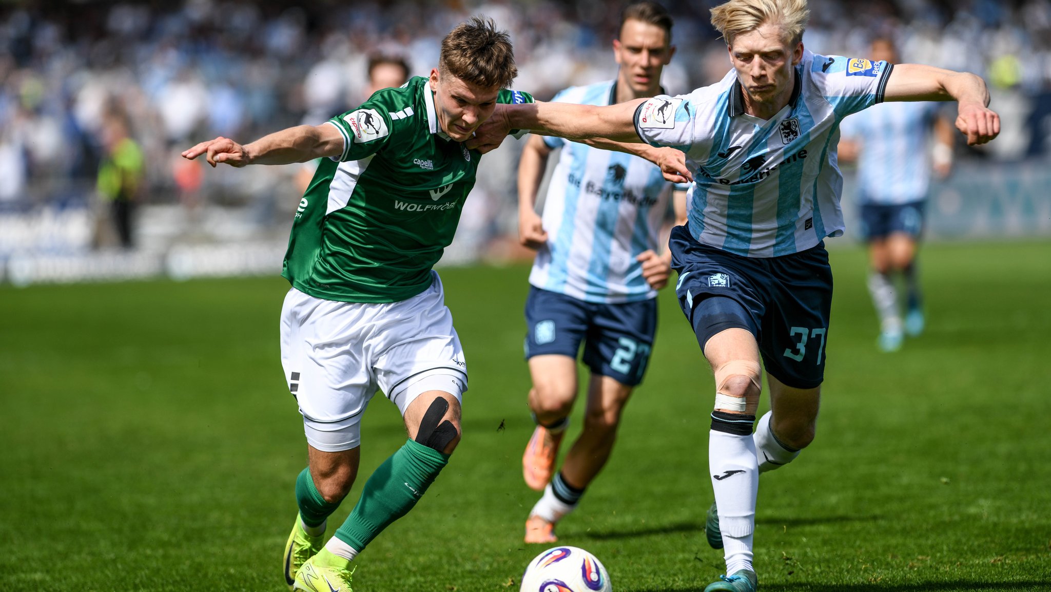 Spielszene 1. FC Schweinfurt - TSV 1860 München