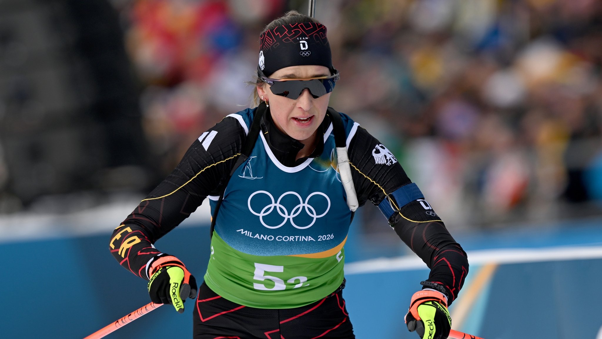 Franziska Preuß bei Olympia