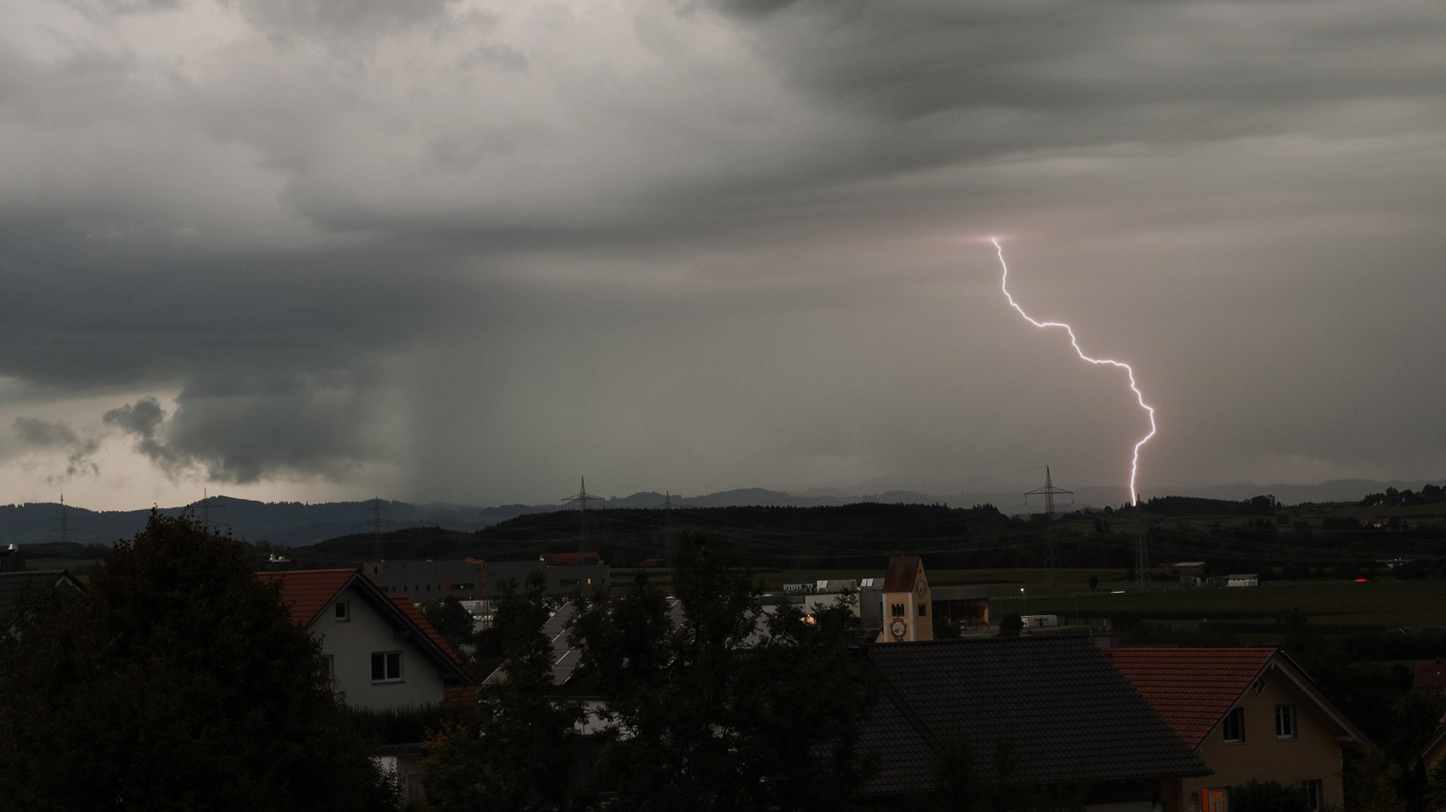04.09.2025: Ein Blitz über Memmingen