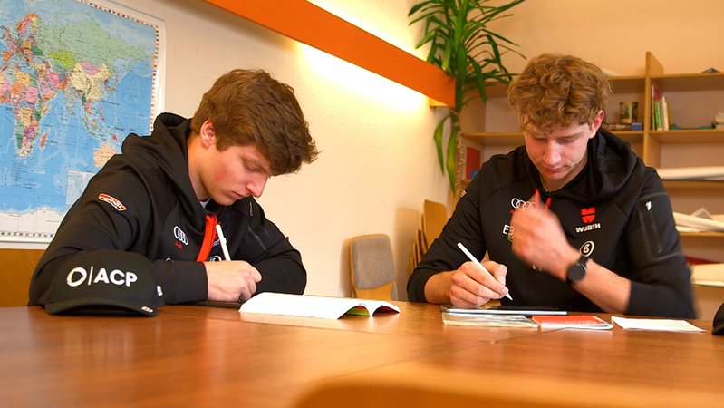Felix Rösle (l.) und Benno Brandis | Bild: BR Felix Rösle (l.) und Benno Brandis