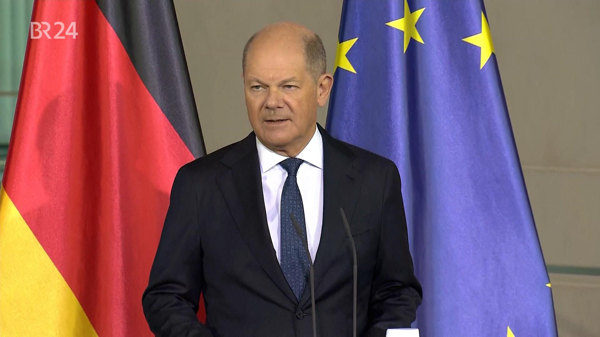 Das Statement von Scholz zu Trumps Ansprüchen