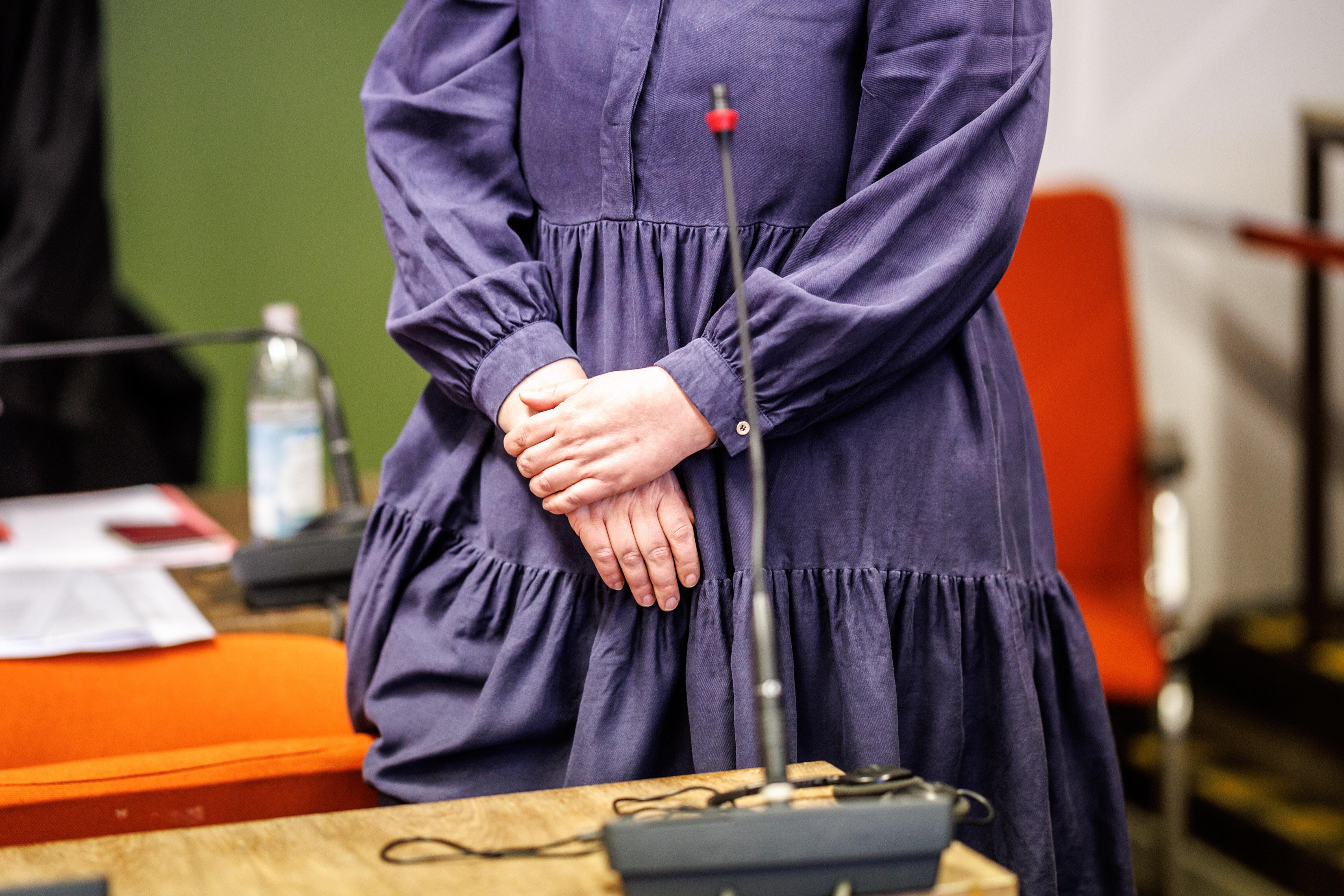 Archivbild: Andrea Tandler vor Gericht