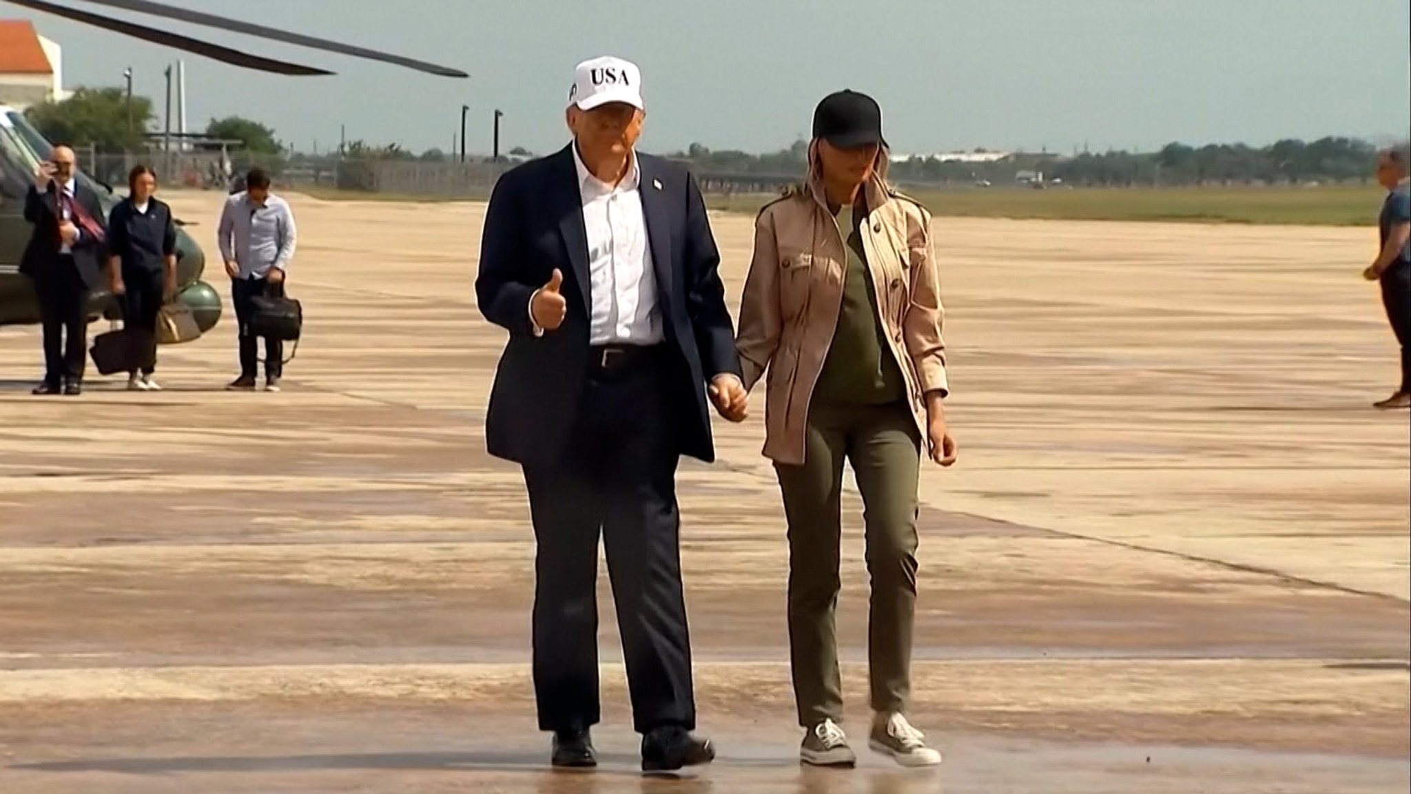 Donald Trump und First Lady Melania