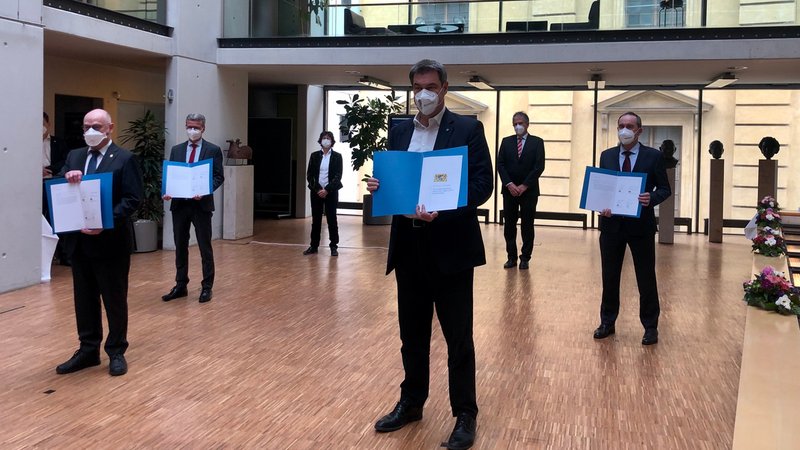 "Einfach geil!" – so nennt der Ministerpräsident Markus Söder (CSU) die Vereinbarung zwischen der Staatsregierung und der Max-Planck-Gesellschaft