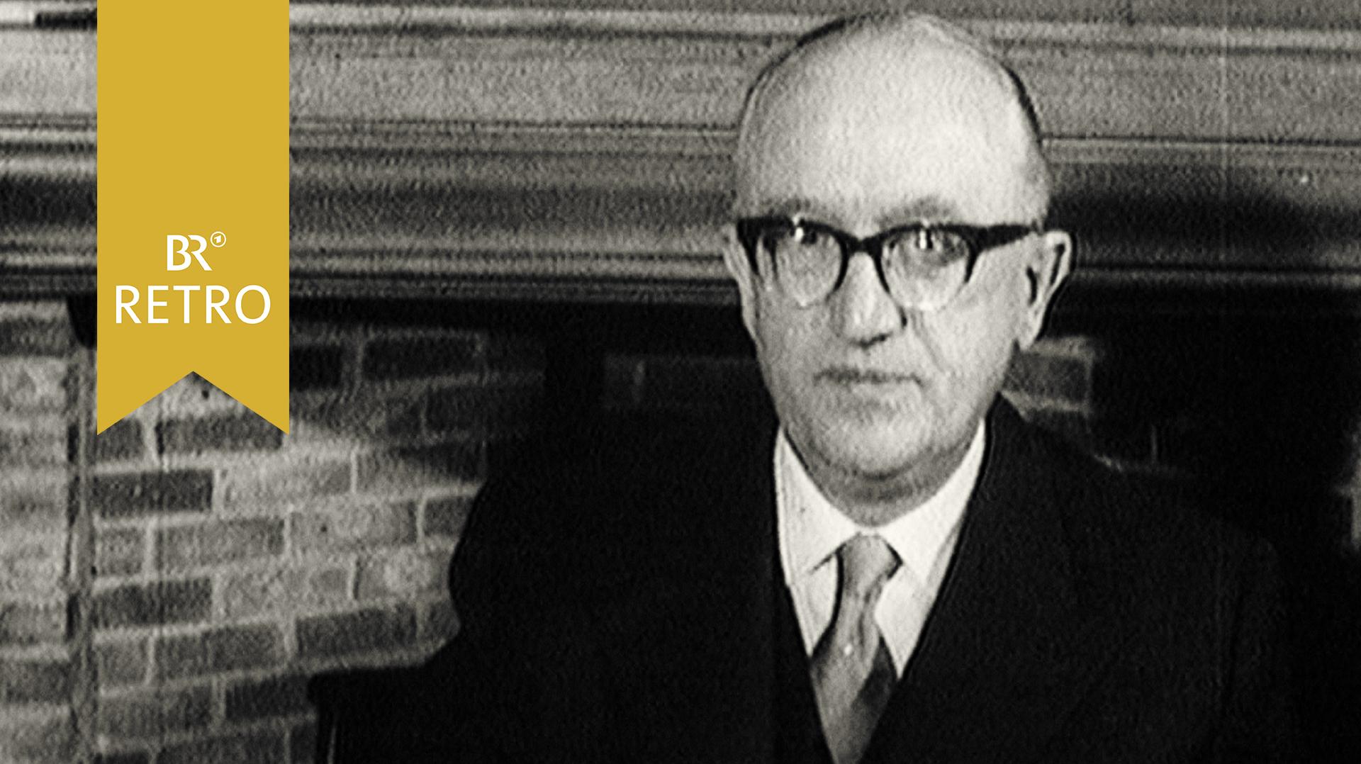 BR Retro Interview mit Walter Hallstein 1960