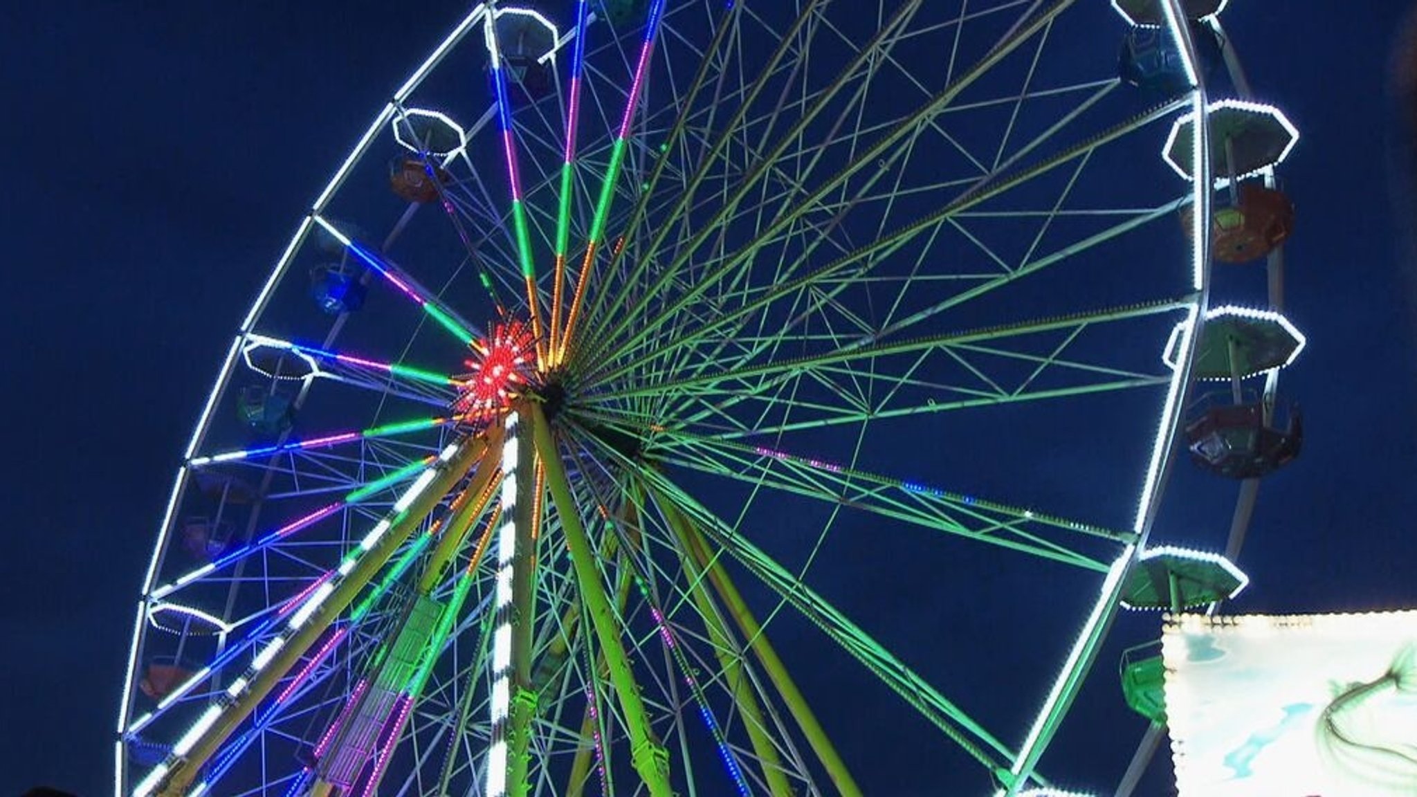 Aus dem Archiv: Das Riesenrad am Karpfhamer Fest