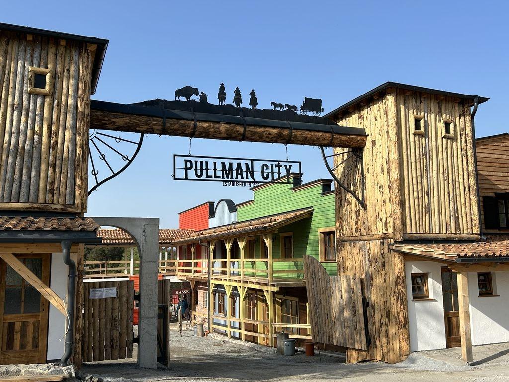 Pullman City: kurz vor der Wiedereröffnung nach dem Großbrand.
