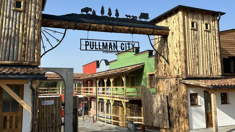 Pullman City: kurz vor der Wiedereröffnung nach dem Großbrand.