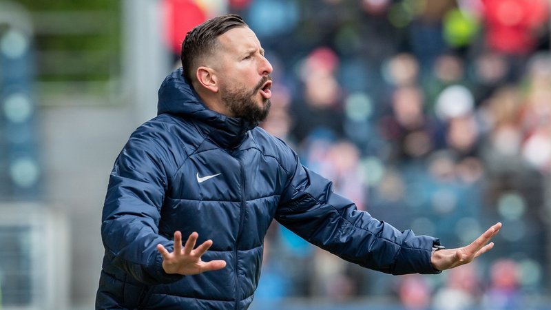 Der neue Trainer der Würzburger Kickers: Markus Zschiesche | Bild: picture alliance / BEAUTIFUL SPORTS | BEAUTIFUL SPORTS/Luciano Lima Der neue Trainer der Würzburger Kickers: Markus Zschiesche
