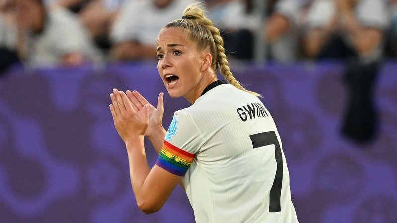 Giulia Gwinn, UEFA Women`s EURO 2025 | Bild: picture alliance / Sven Simon | Frank Hoermann / SVEN SIMON Giulia Gwinn, UEFA Women`s EURO 2025