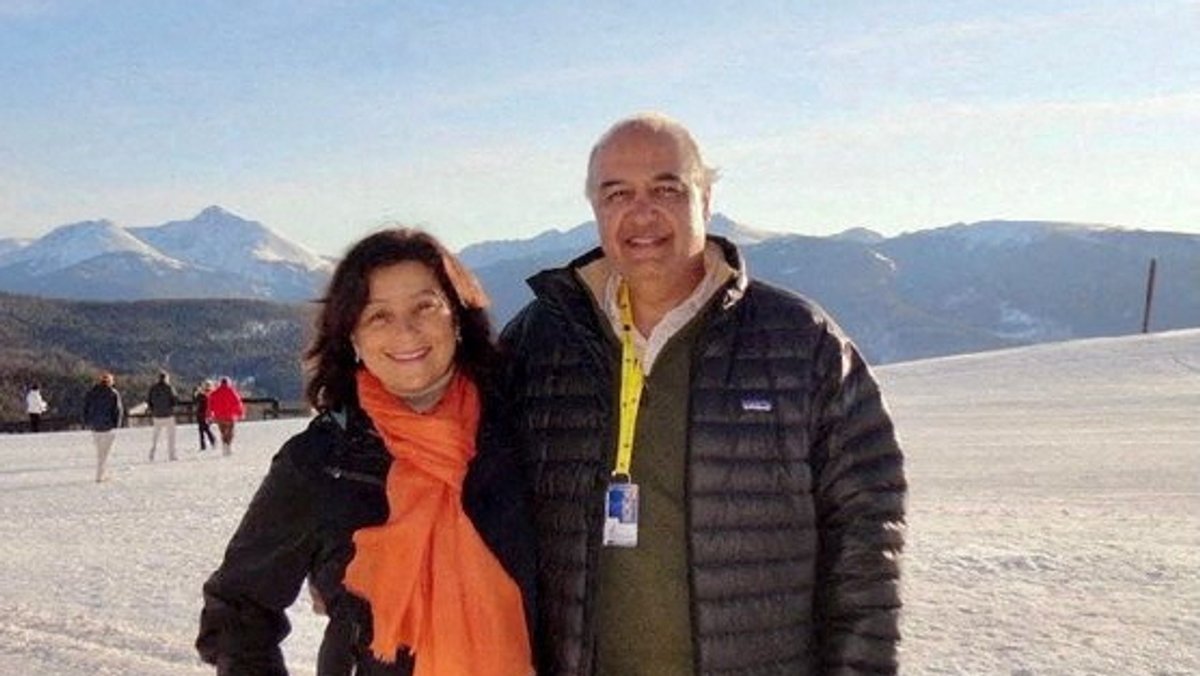 Umweltschützer Morad Tahbas mit seiner Frau