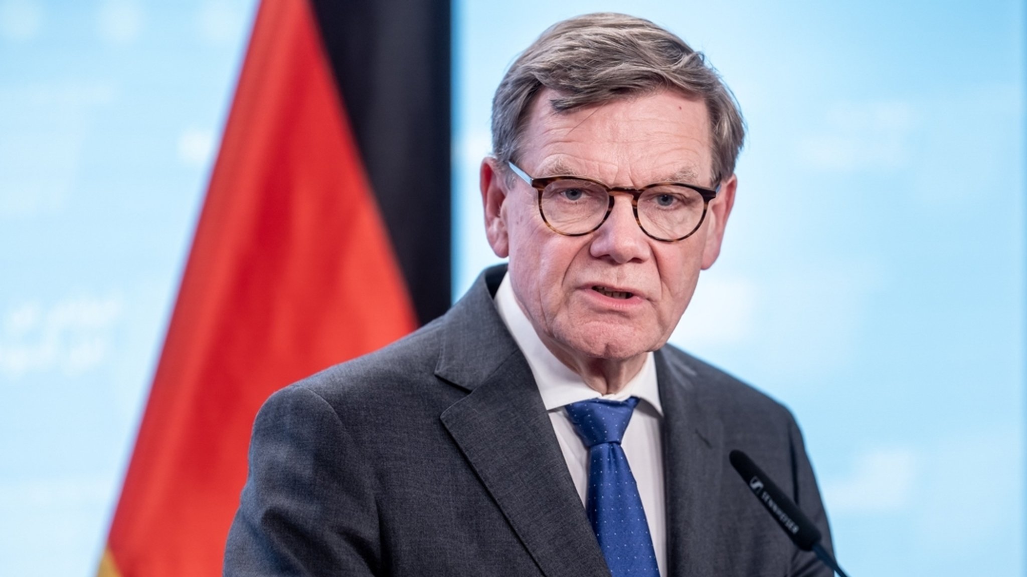 Archivbild (15.04.2026): Johann Wadephul (CDU), Außenminister