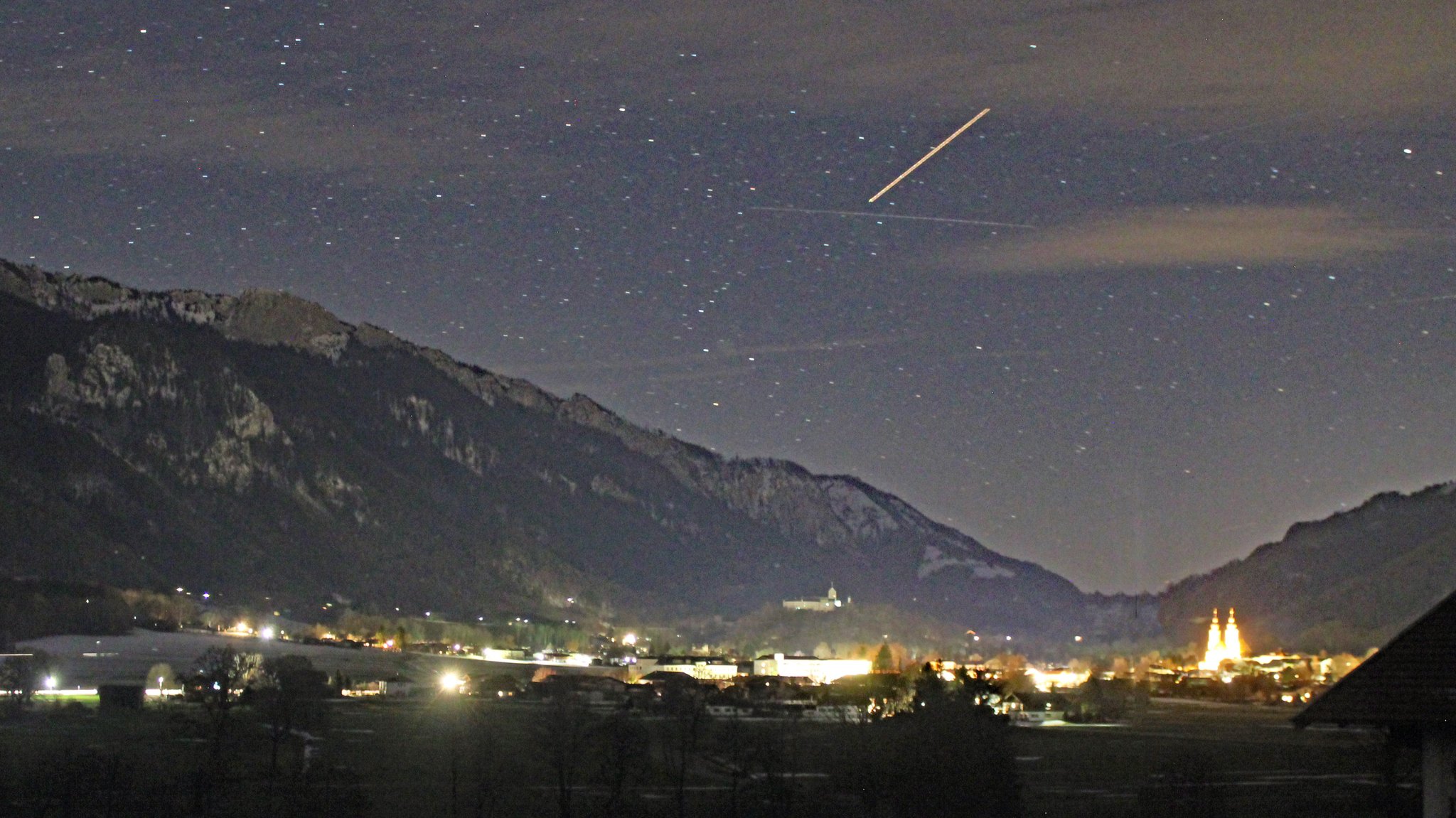 Aschau im Chiemgau im Morgengrauen