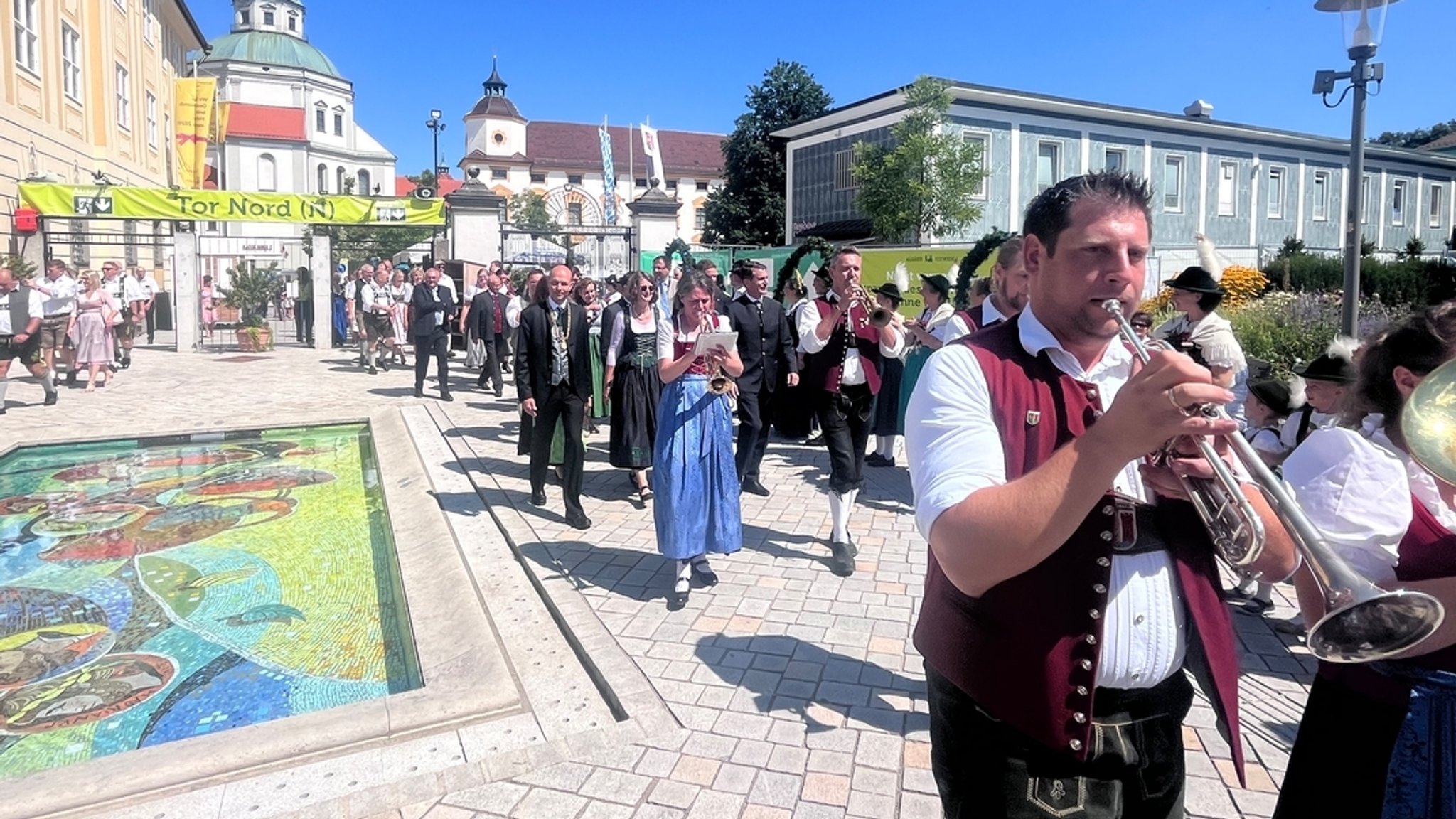 Der Einzug zur Allgäuer Festwoche