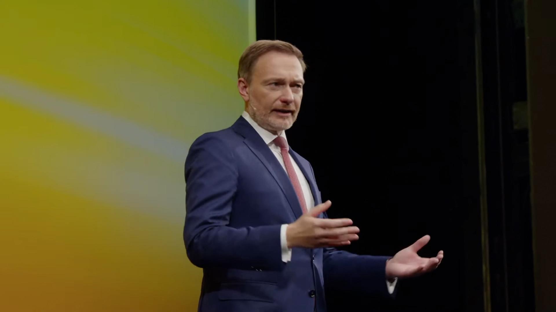 FDP-Chef Christian Lindner beim Dreikönigstreffen