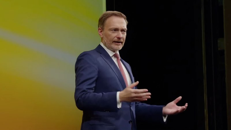 FDP-Chef Christian Lindner beim Dreikönigstreffen