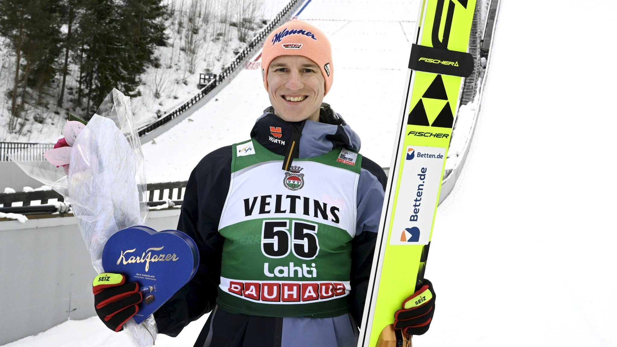 Skispringer Karl Geiger