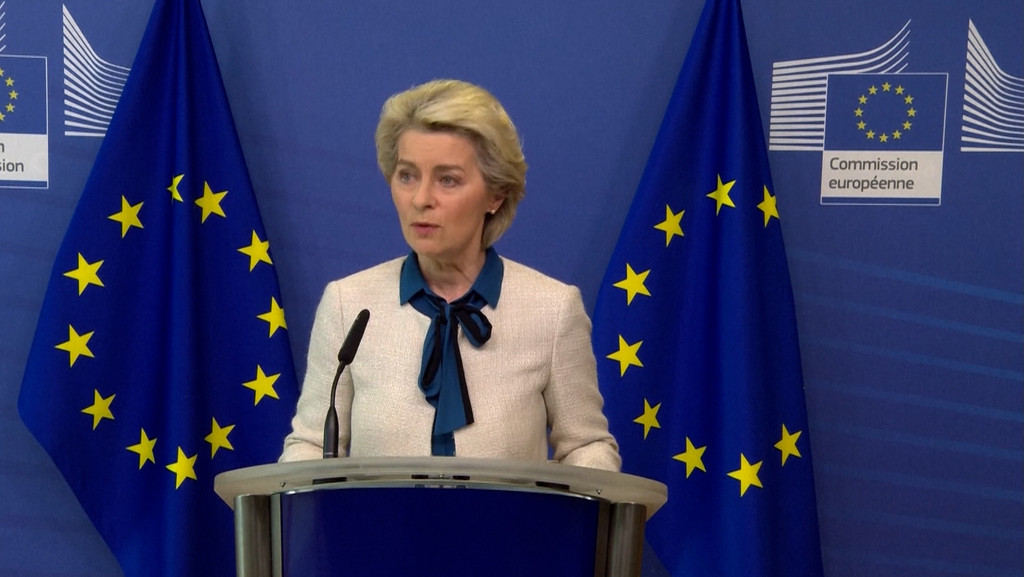 EU-Kommissionspräsidentin von der Leyen | Bild: BR EU-Kommissionspräsidentin von der Leyen