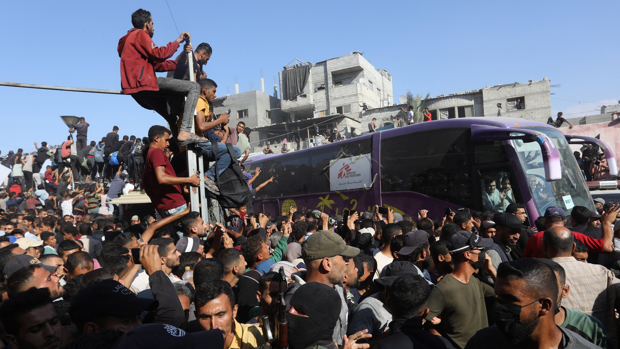 Rückkehr in Ruinen: Palästinensische Häftlinge kommen heim