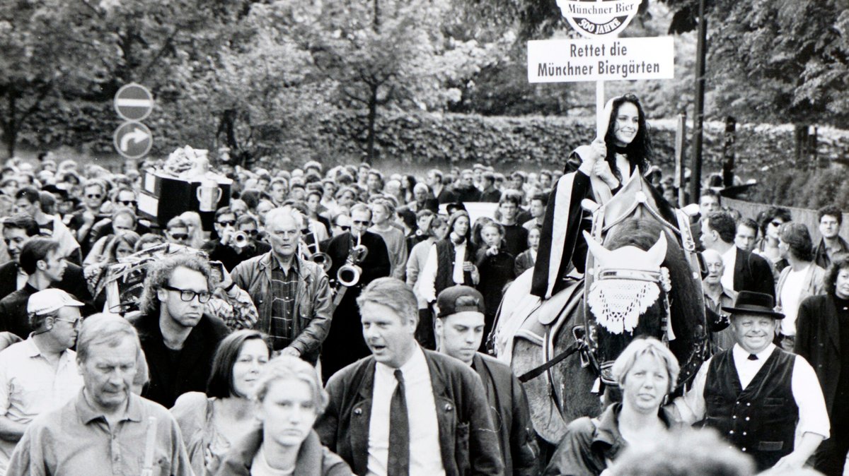 30 Jahre Biergartenrevolution: "Rettet Bayerns Biergärten!"