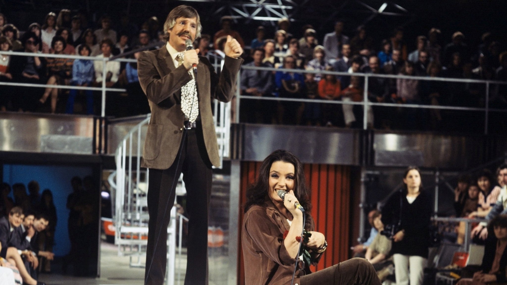 Henry Valentino und Uschi in der ZDF-Hitparade