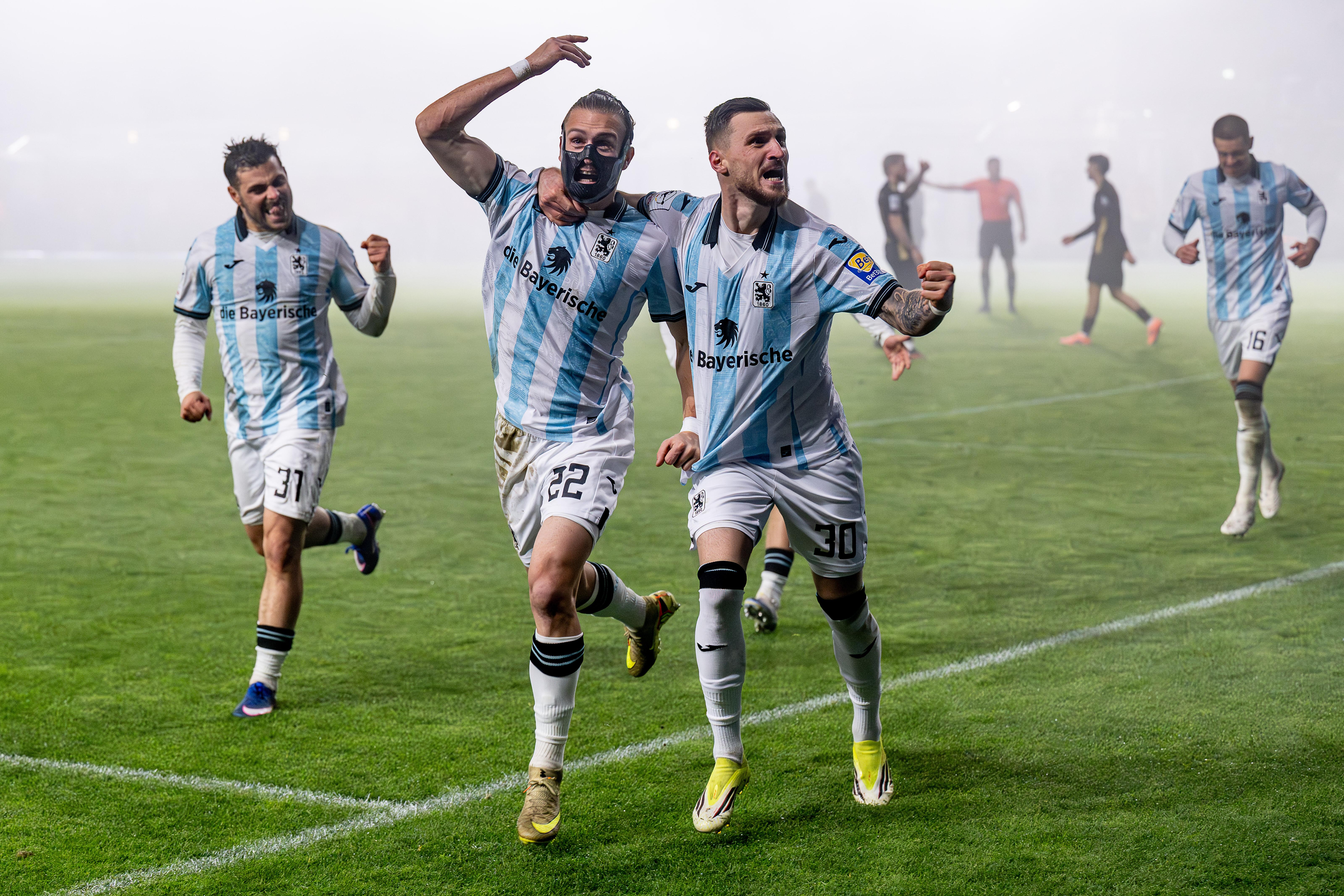 Sigurd Haugen jubelt nach seinem Siegtreffer