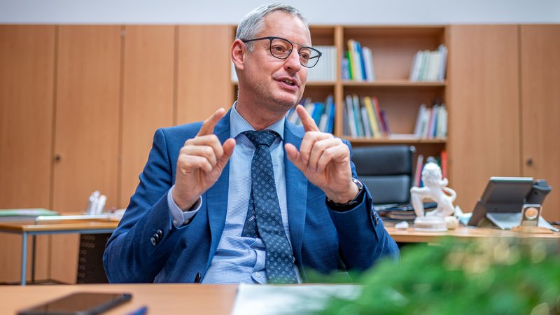 Archivbild (November 2020: )Markus Pannermayr (CSU), Straubinger Oberbürgermeister und Vorsitzender des Bayerischen Städtetag.