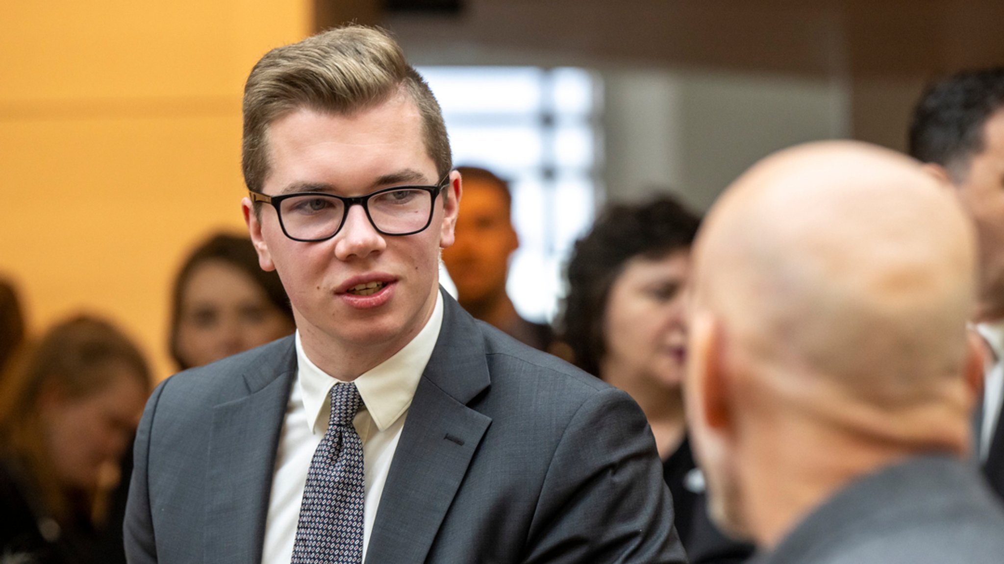 Daniel Halemba im bayerischen Landtag