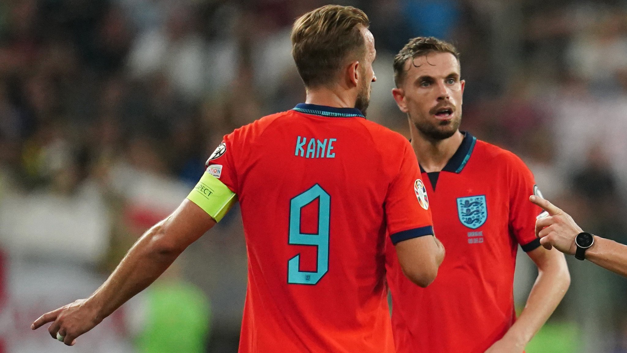 Jordan Henderson und Harry Kane