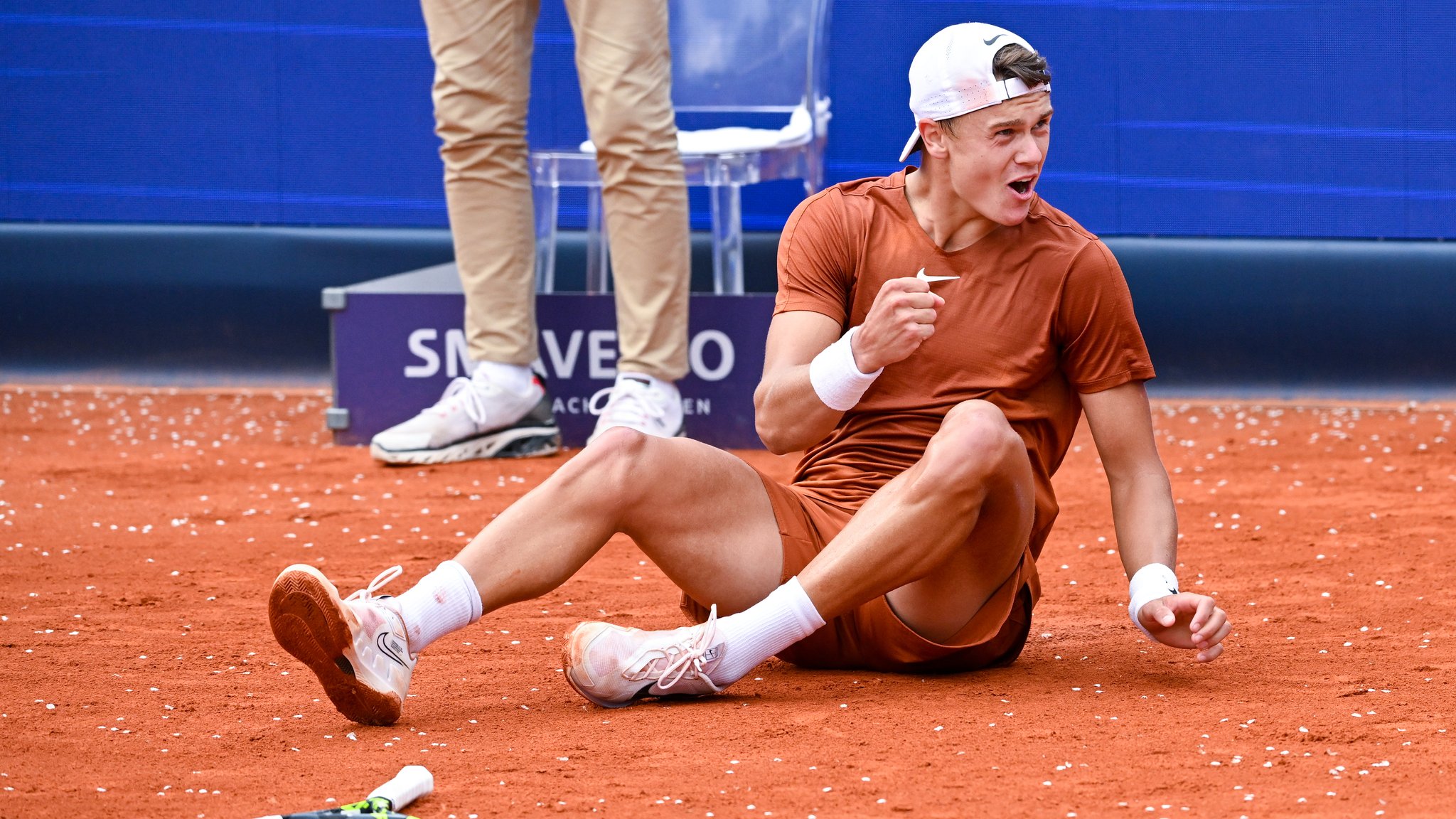 Holger Rune bei seinem Sieg der BMW Open im Jahr 2023