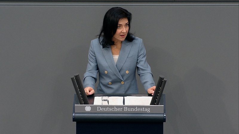 Katherina Reiche, die neue Bundeswirtschaftsministerin. | Bild: BR24 Katherina Reiche, die neue Bundeswirtschaftsministerin.