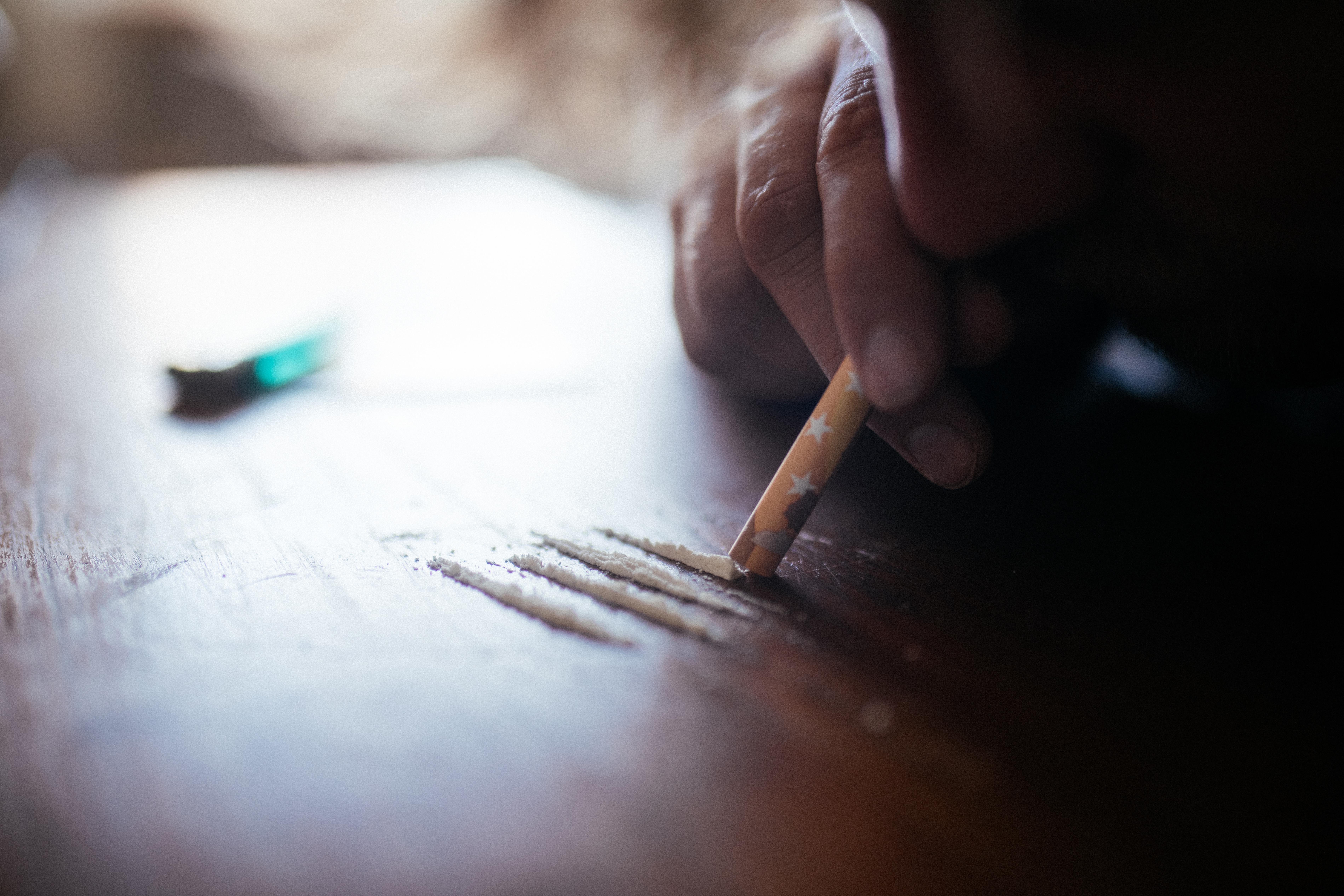 Symbolbild: Kokainkonsum