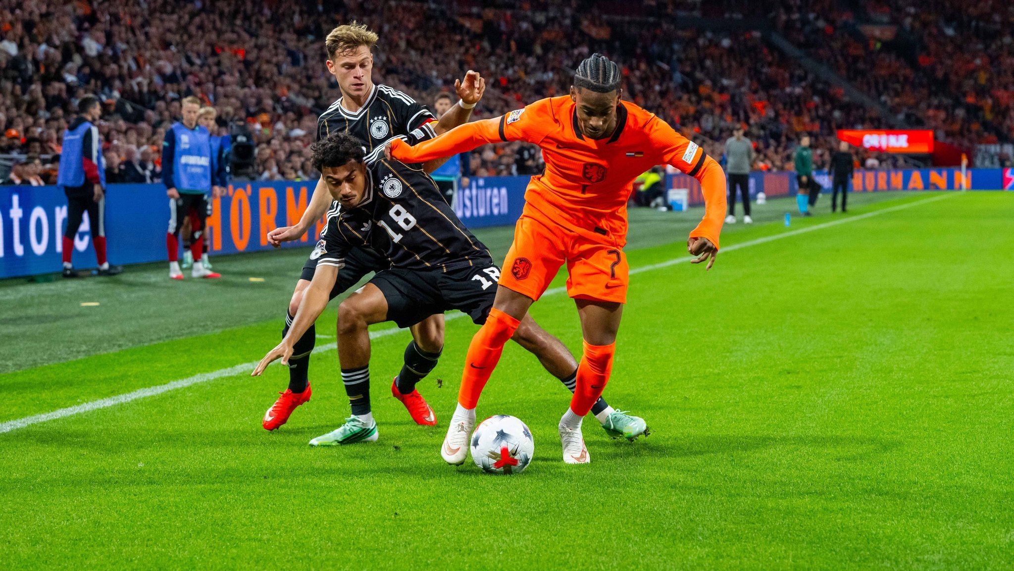 Niederlande - Deutschland, Nations League, Spielszene