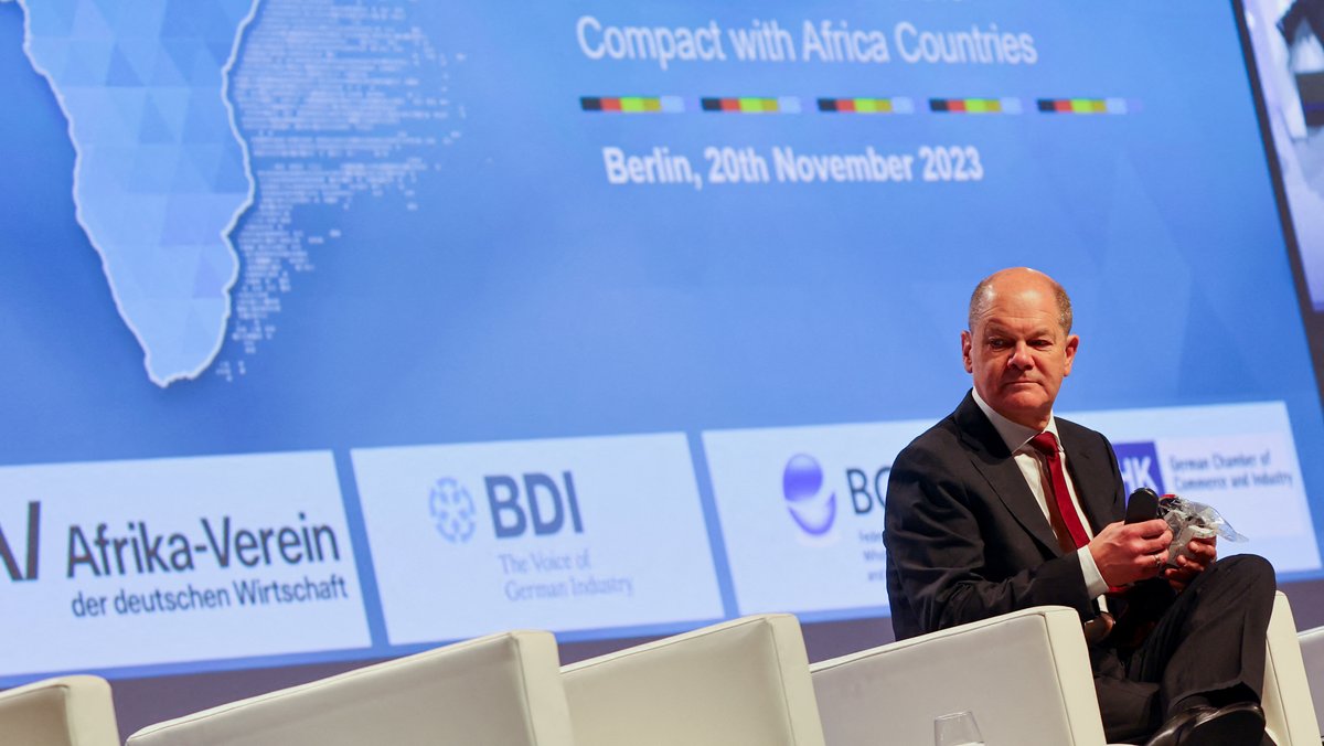 Olaf Scholz beim Compact-with-Africa-Gipfel