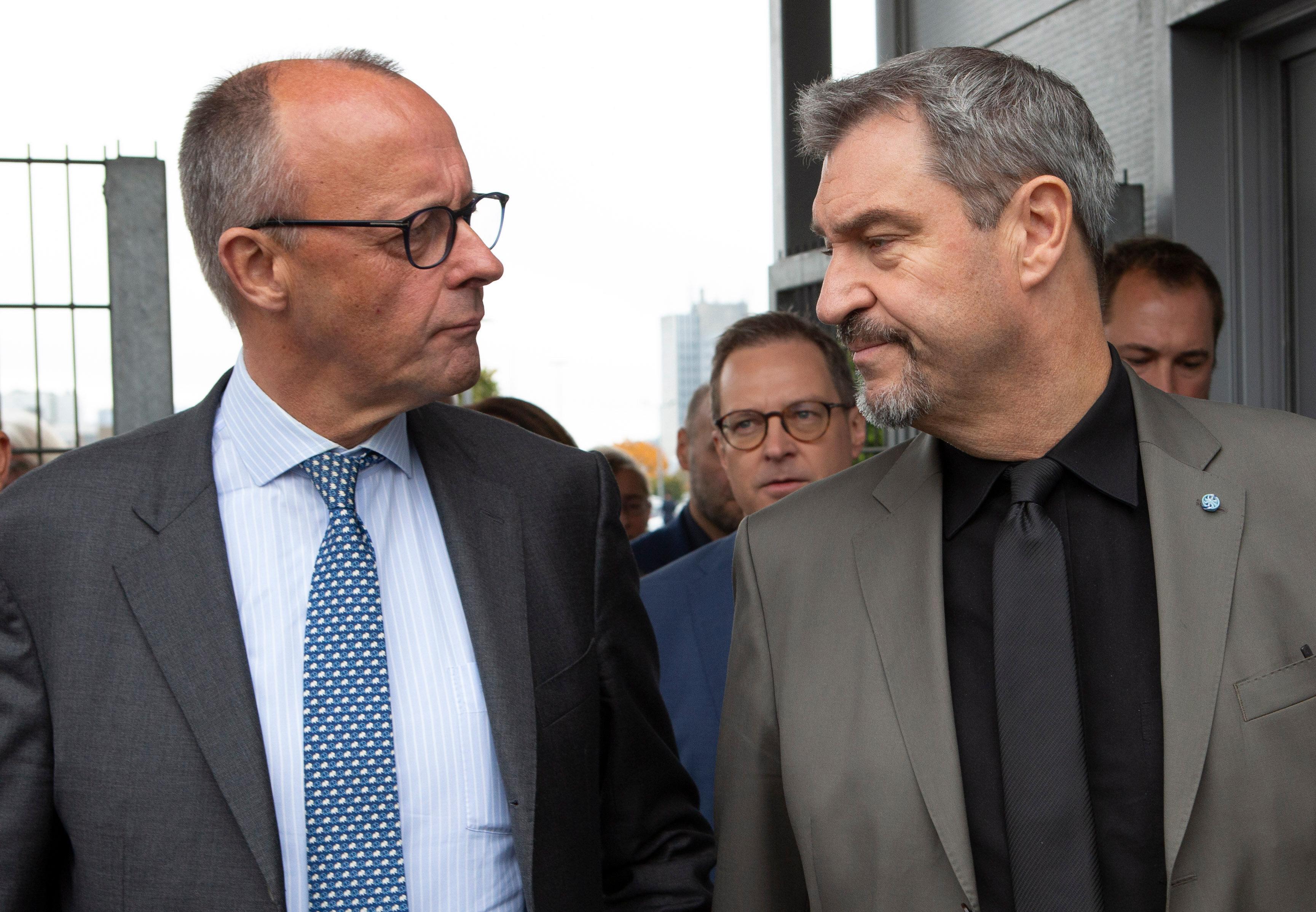 Archivbild: Friedrich Merz und Markus Söder