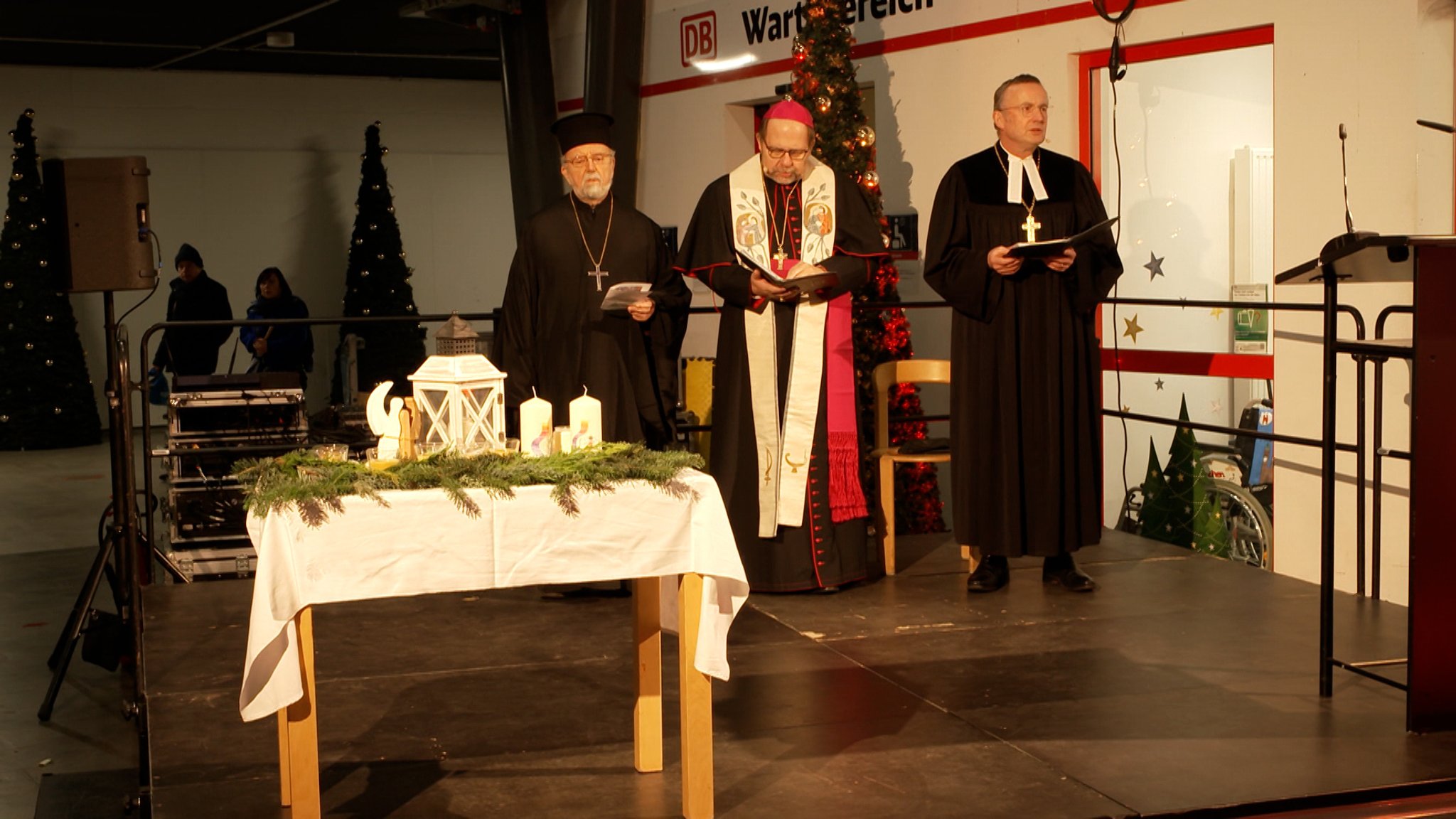 "Hoffnung allen Menschen", so lautet das Motto des ökumenischen Gottesdiensts der Münchner Bahnhofsmission.