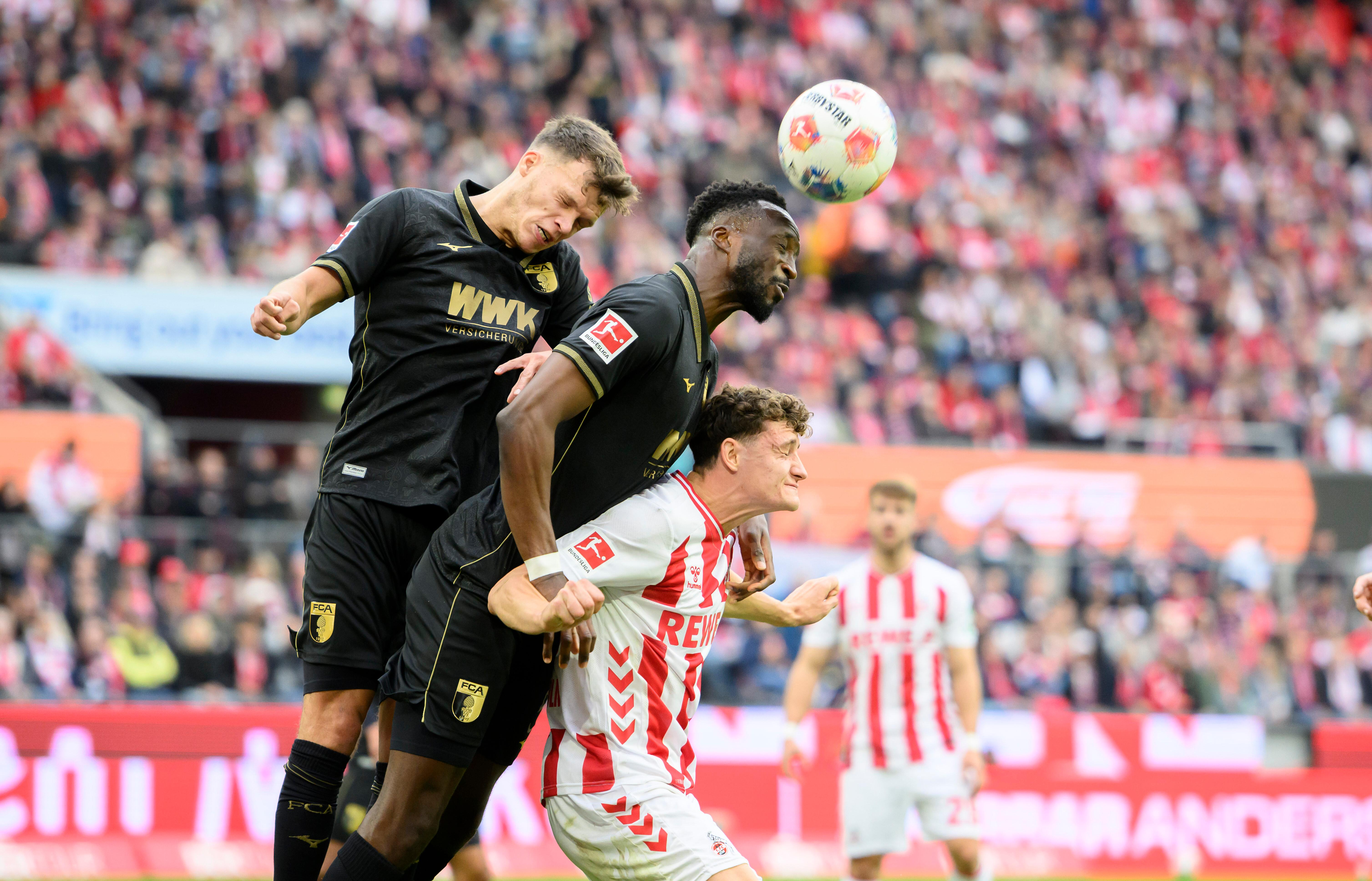 Spielszene 1. FC Köln - FC Augsburg