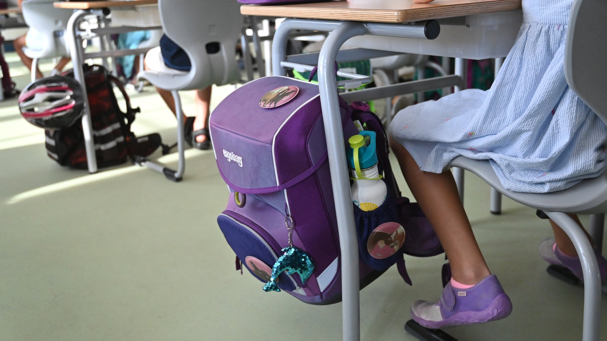 Schulunterricht an einer Grundschule in Bayern (Symbolbild)