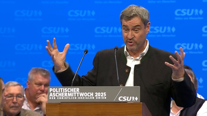 Markus Söder in Passau | Bild: BR Markus Söder in Passau