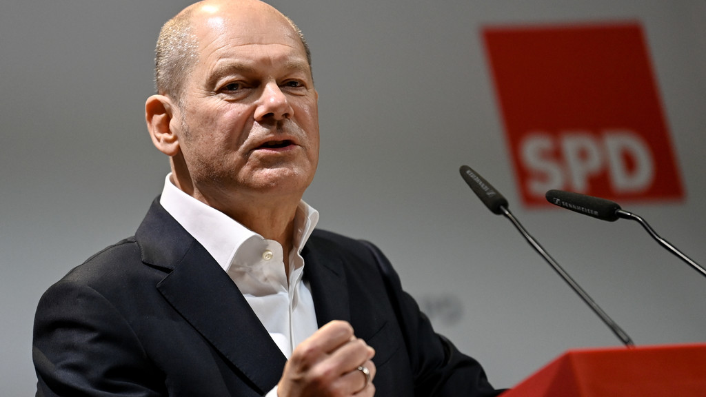 SPD-Kanzlerkandidat Scholz 