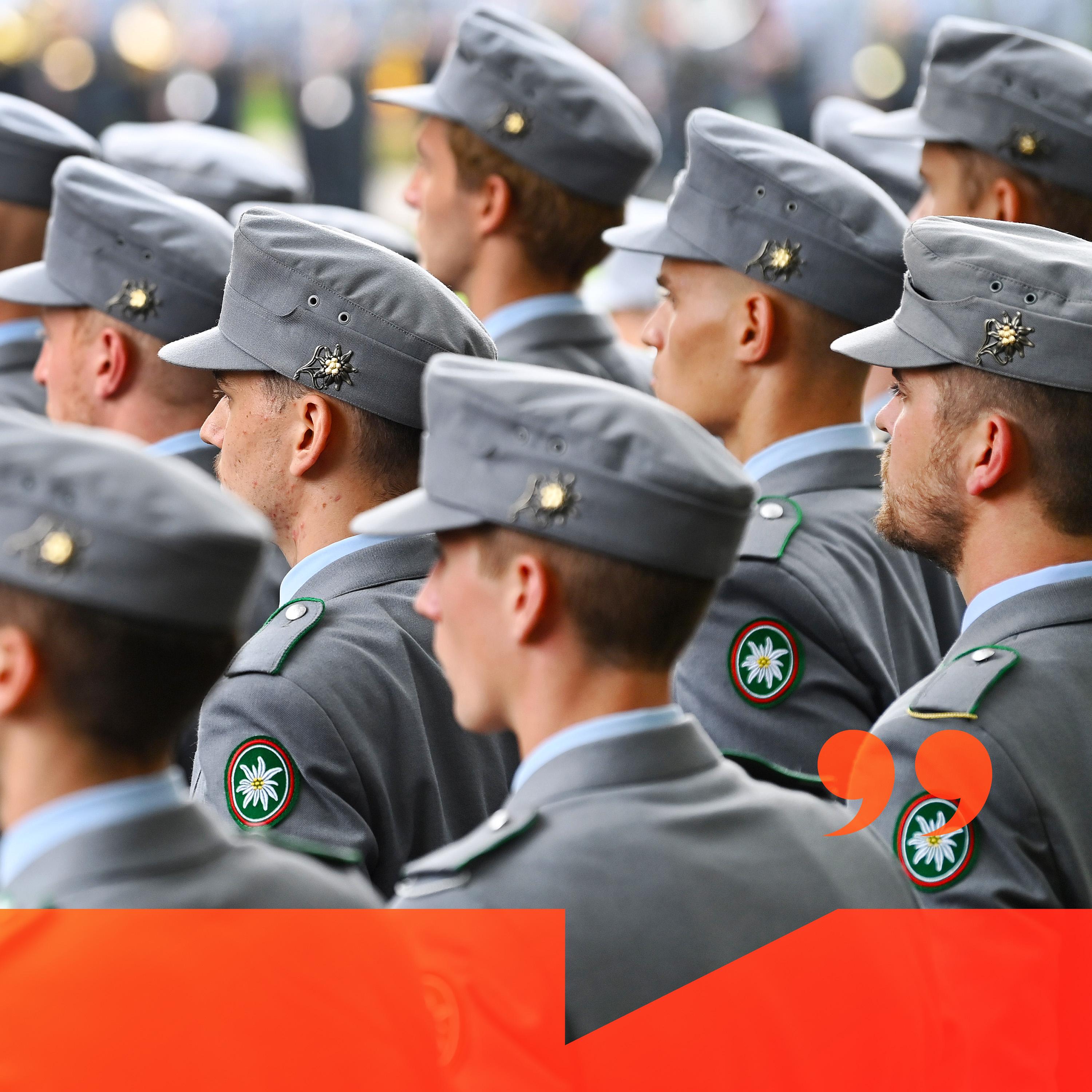 Rekruten in München