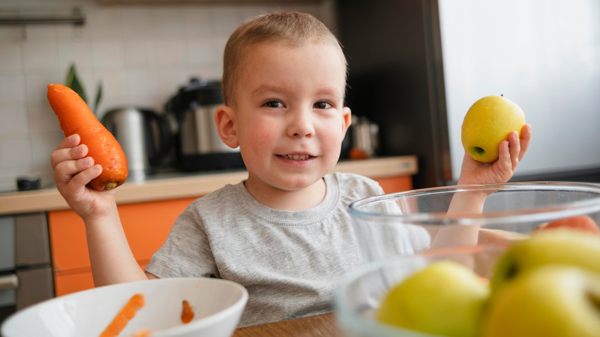 Vor- und Nachteile einer vegetarischen Ernährung bei Kindern