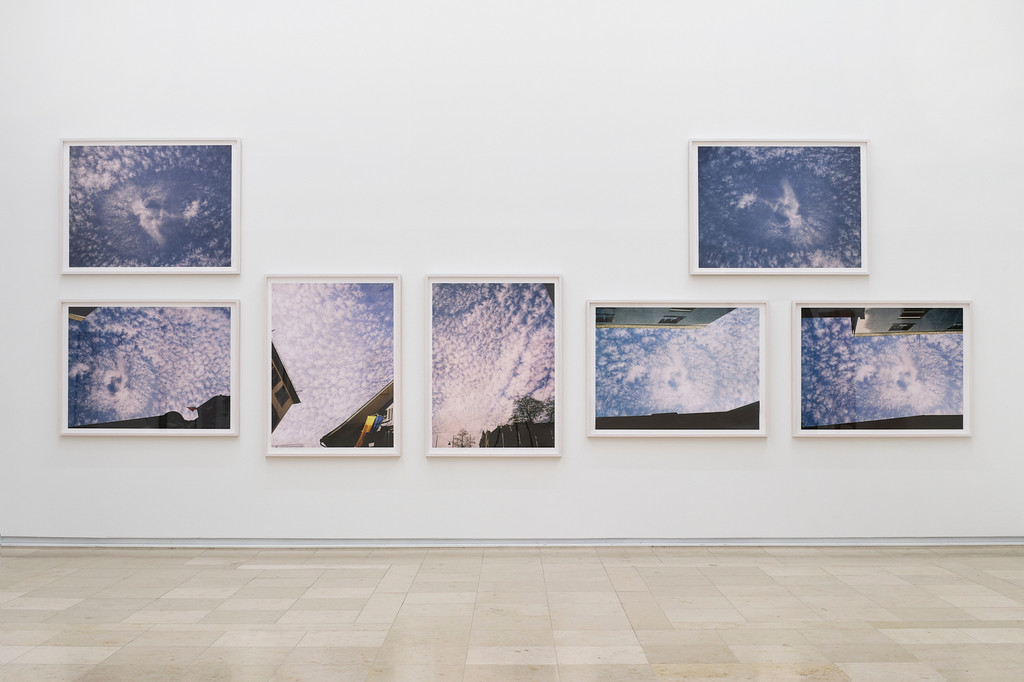 Um 2006 fotografierte Sigmar Polke seine "Himmelsbilder". 