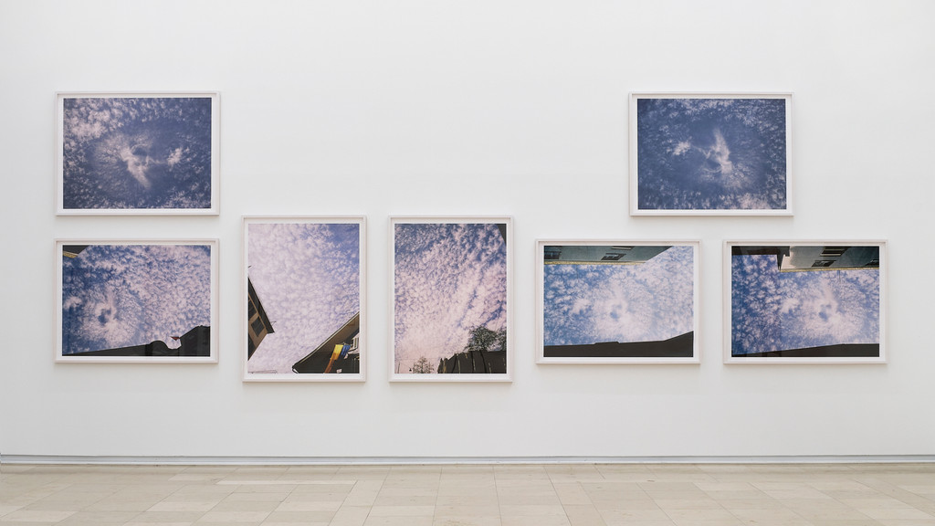 Um 2006 fotografierte Sigmar Polke seine "Himmelsbilder". 