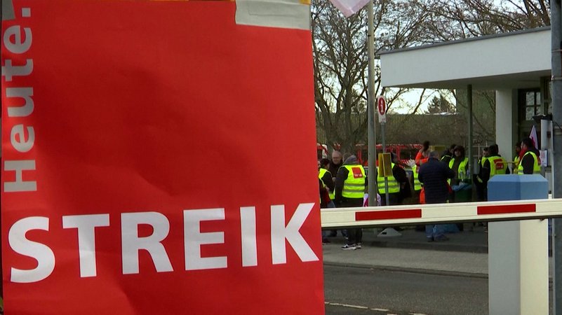 Warnstreik im ÖPNV | Bild: BR Warnstreik im ÖPNV