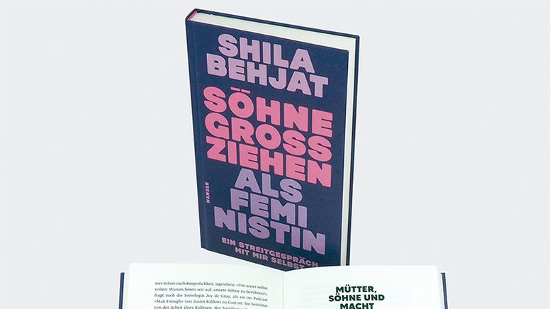 Buchcover von Shila Behjats "Söhne großziehen als Feministin" | Bild:Carl Hanser Verlag