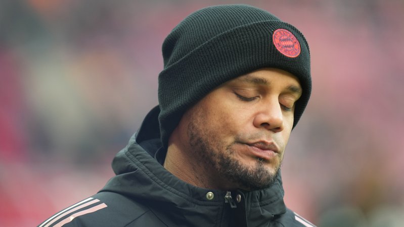 FC-Bayern-Trainer Vincent Kompany | Bild: picture-alliance/dpa FC-Bayern-Trainer Vincent Kompany
