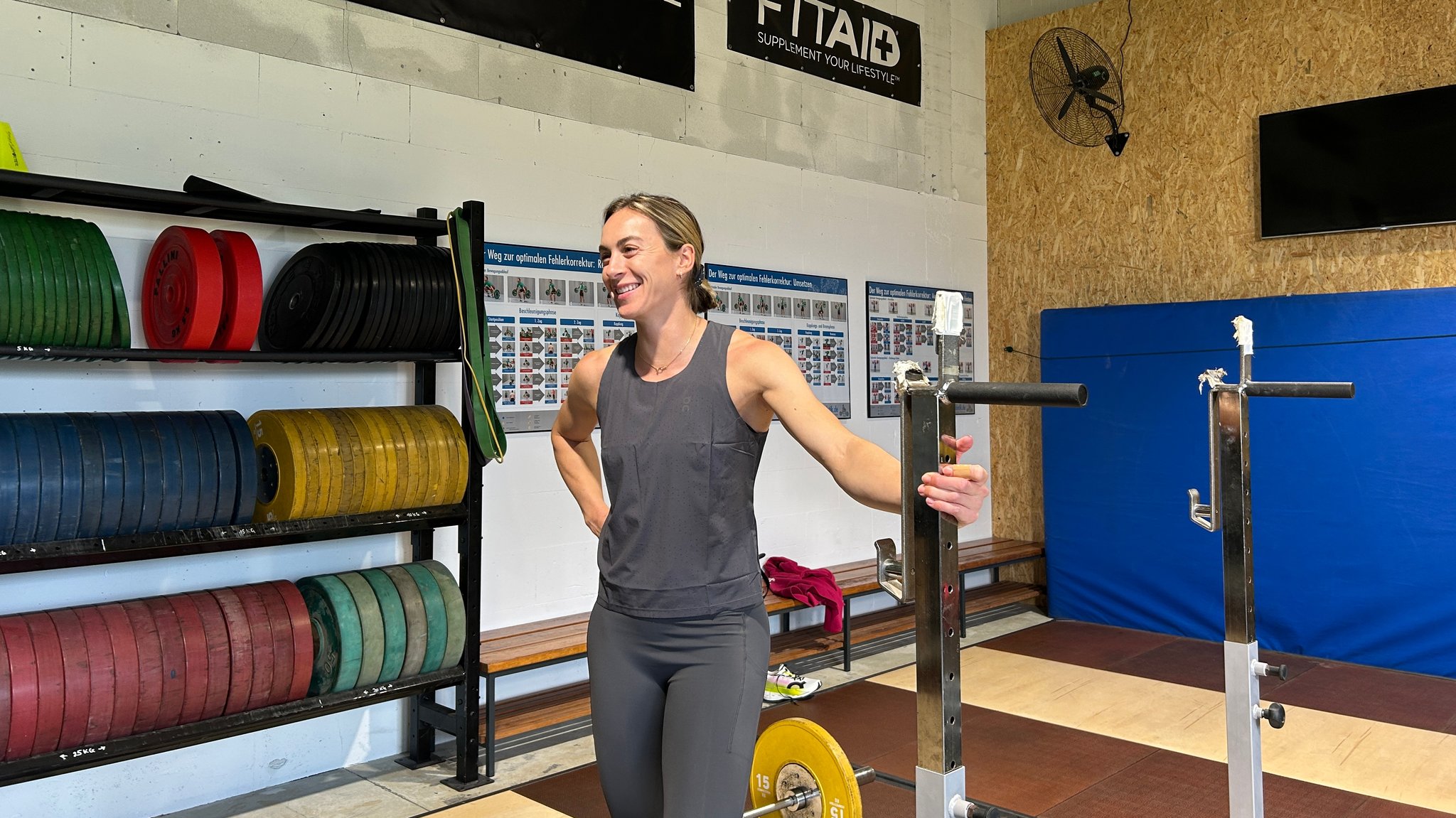 Alexandra Burghardt beim Training in Neuötting | Bild: BR / Hannah Nußbaumer Alexandra Burghardt beim Training in Neuötting